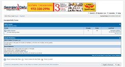 Desktop Screenshot of georgiandaily.com